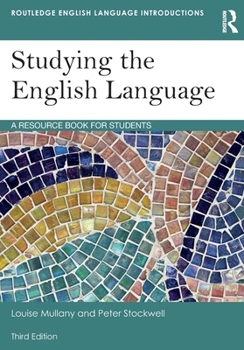 Paperback Studying the English Language: A Resource Book for Students Book