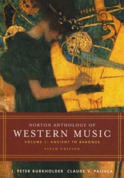 Paperback Norton Anthology of Western Music Book