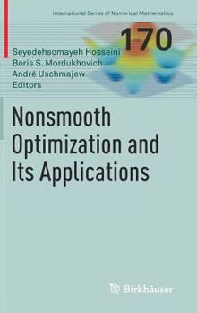Hardcover Nonsmooth Optimization and Its Applications Book