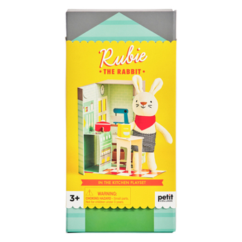 Misc. Plush Play Set Rubie the Rabbit Book