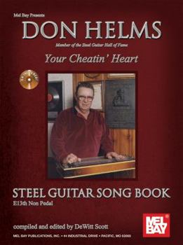 Paperback Don Helms Your Cheatin Heart Steel Guitar Song Book [With CD (Audio)] Book