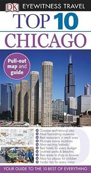 Paperback Top 10 Chicago [With Map] Book