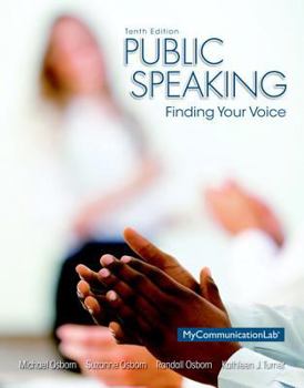 Paperback Public Speaking: Finding Your Voice Plus New Mylab Communication with Pearson Etext -- Access Card Package Book