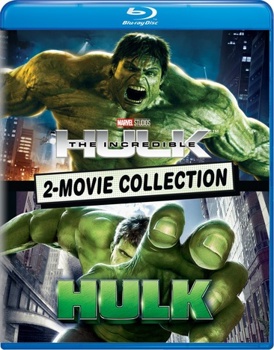 Blu-ray The Hulk / The Incredible Hulk Book