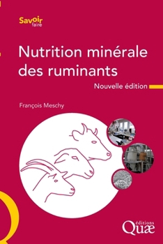 Paperback Nutrition minérale des ruminants: Nouvelle édition [French] Book