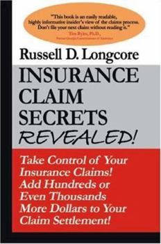 Paperback Insurance Claim Secrets Revealed! Book