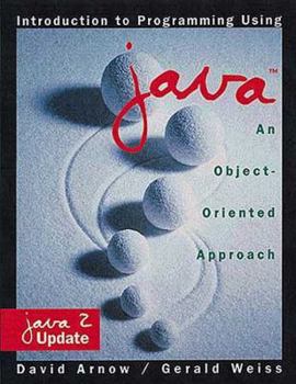 Paperback Introduction to Programming Using Java: An Object- Oriented Approach, Java 2 Update Book