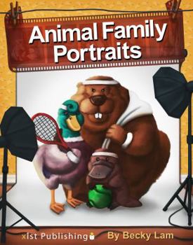 Paperback Animal Family Portraits Book