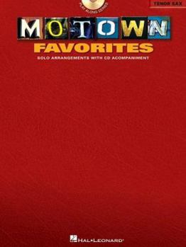 Paperback Motown Favorites: Tenor Sax Book