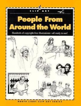 Paperback People from Around the World (North Light Clip Art Series) Book