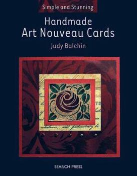 Paperback Handmade Art Nouveau Cards Book