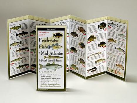 Wall Chart Freshwater Fishes of Mid-Atlantic Book