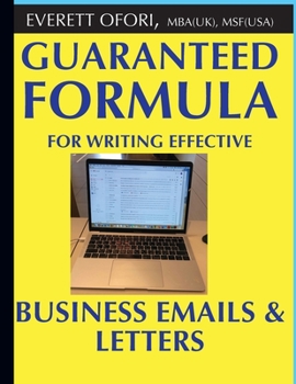 Paperback Guaranteed Formula for Writing Effective Business Emails & Letters Book