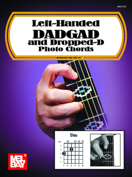 Paperback Left-Handed Dadgad and Dropped-D Photo Chords Book