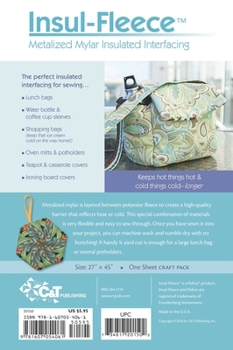 Misc. Insul-Fleece Pack 27 X 45: Metalized Mylar Insulated Interfacing Book