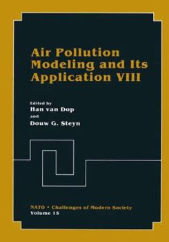 Paperback Air Pollution Modeling and Its Application VIII Book