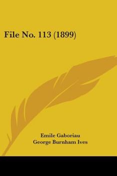 Paperback File No. 113 (1899) Book