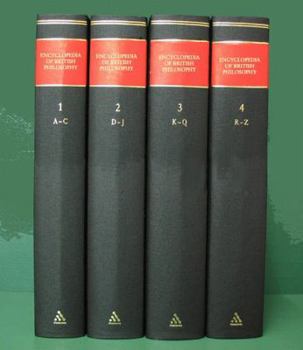 Hardcover Continuum Encyclopedia of British Philosophy Book