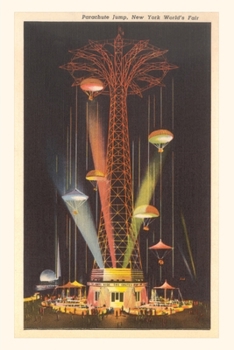 Paperback Vintage Journal Parachute Jump, Worlds Fair Book