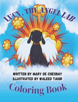 Paperback Lucy. the Angel Lab: Coloring Book