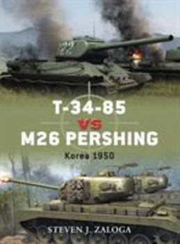 Paperback T-34-85 Vs M26 Pershing: Korea 1950 Book