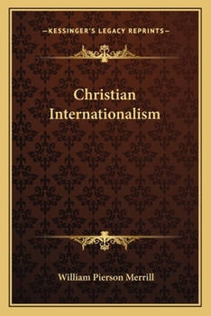 Paperback Christian Internationalism Book