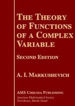 Hardcover Theory of Functions of a Complex Variable, Second Edition (3 vol. set) Book