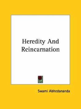 Paperback Heredity And Reincarnation Book