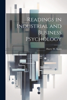 Paperback Readings in Industrial and Business Psychology Book