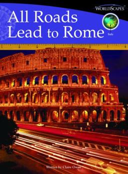 Paperback World Scapes: All Roads Lead to Rome (Italy) Book