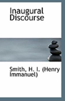 Inaugural Discourse