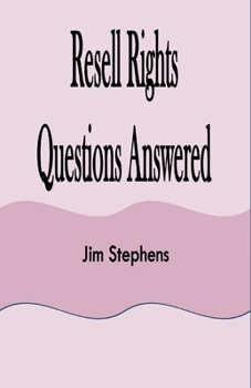 Paperback Resell Rights Questions Answered Book