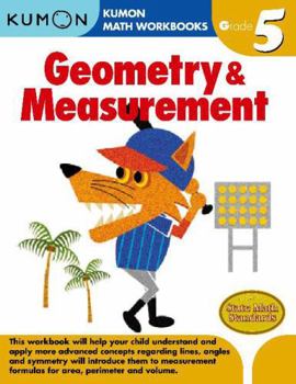Paperback Kumon Grade 5 Geometry and Measurement Book