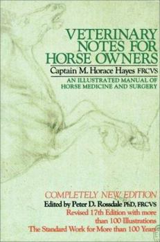Hardcover Veterinary Notes for Horse Owners Book