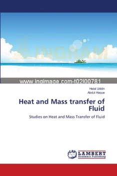 Paperback Heat and Mass transfer of Fluid Book