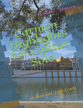 Paperback Carmen Highlights for Guitar Solo: Medium and High Levels Book