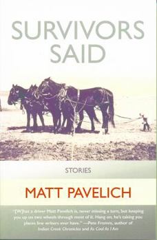 Paperback Survivors Said: Stories Book