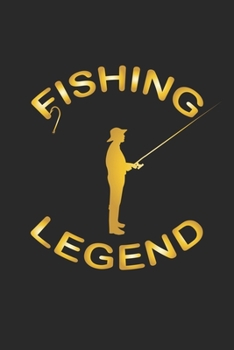 Fishing Legend: Monatsplaner, Termin-Kalender f�r Angler & Angel Fans Geschenk-Idee A5 120 Seiten