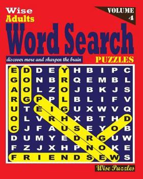 Paperback Wise Adults Word Search Puzzles, Vol. 4 Book