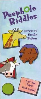 Hardcover Peephole Riddles Book
