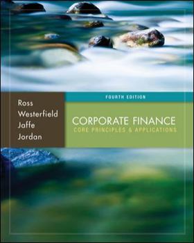 Hardcover Corporate Finance: Core Principles and Applications Book