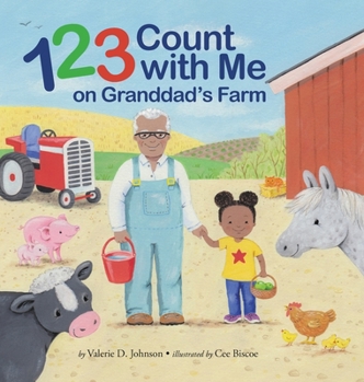 Hardcover 1 2 3 Count with Me on Granddad's Farm Book