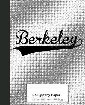 Paperback Calligraphy Paper: BERKELEY Notebook Book