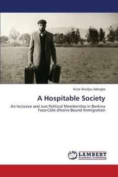 Paperback A Hospitable Society Book