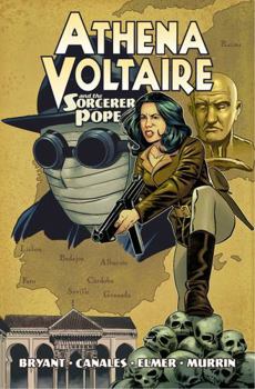 Paperback Athena Voltaire and the Sorcerer Pope Book