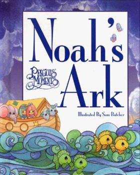 Hardcover Precious Moments Noah's Ark Book