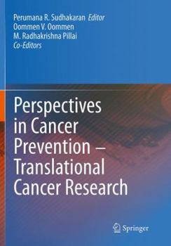 Paperback Perspectives in Cancer Prevention-Translational Cancer Research Book