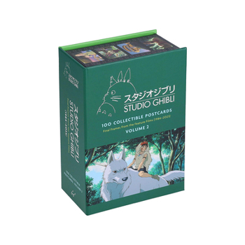 Gift Studio Ghibli: 100 Collectible Postcards, Volume 2: Final Frames from the Feature Films (1984-2023) Book