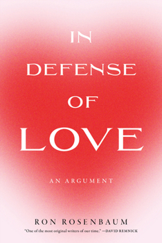 Paperback In Defense of Love Book