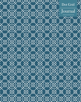 Paperback Dot Grid Journal: Notebook Planner with Unique Pattern Themed Cover Design Book